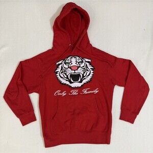OTF (Only The Family) Hoodie Men's Small Red Tiger Graphic Pullover Small